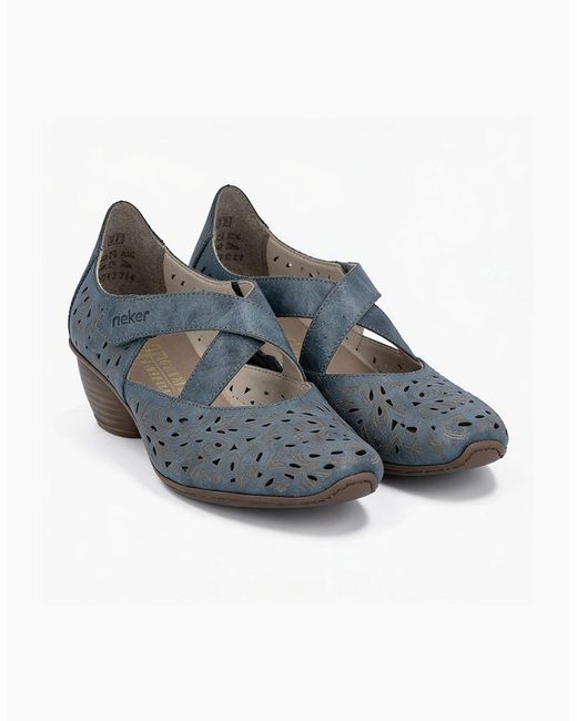 Rieker Blue 43773 Mary Jane