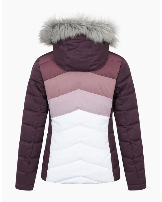 Mountain Warehouse Purple Ladies Cascade Padded Ski Jacket