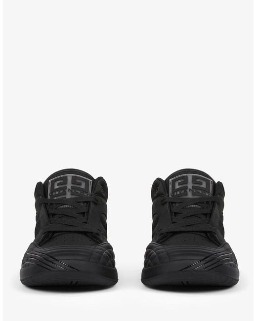 Givenchy Black Mid Top Skate Sneakers for men