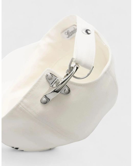 Lanvin White X Future Eagle Baseball Cap for men