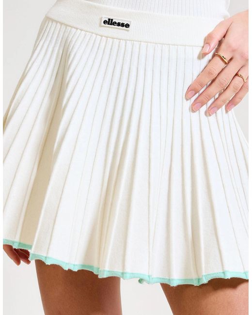 Ellesse White The Court Skirt