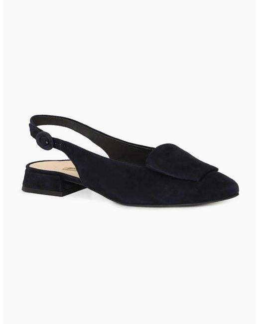 Paul Green Black Kaia Slingback Sandals