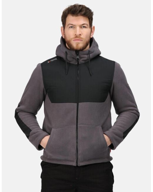 Regatta Gray Professional Hooded Jacket for men