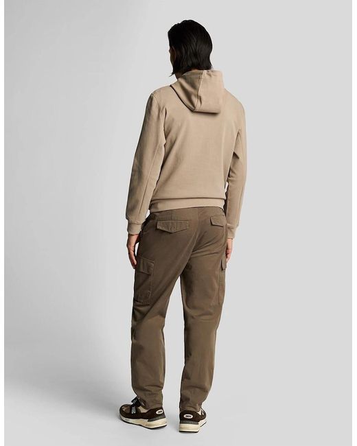 Lyle & Scott Gray Cargo Trouser for men