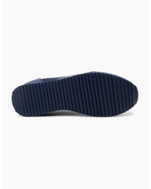 EA7 Blue Sneaker Trainer for men