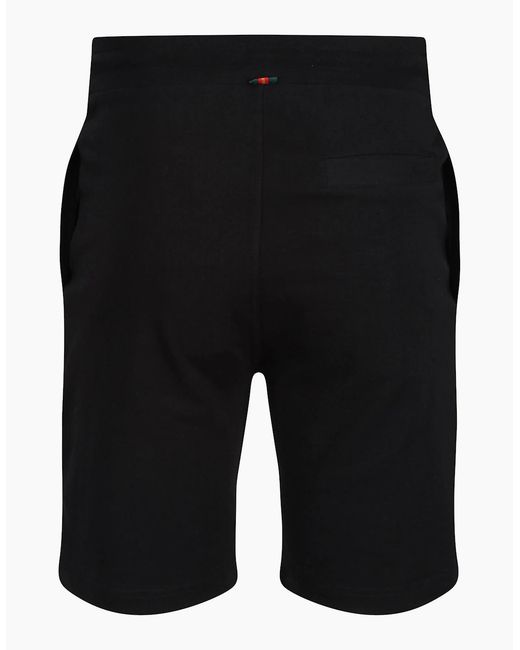 Luke Sport Black Smashing Sweat Shorts for men