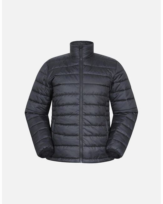 Mountain Warehouse Blue Deaks Water Resistant Padded Jacket for men