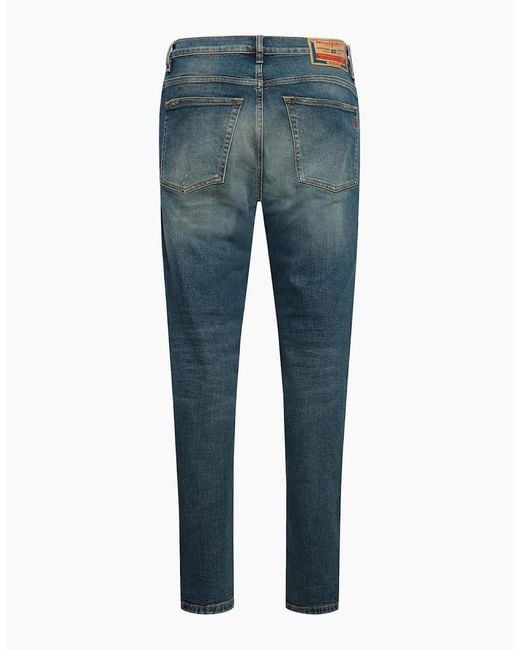 DIESEL Blue 2005 D Fining Tapered Jeans for men