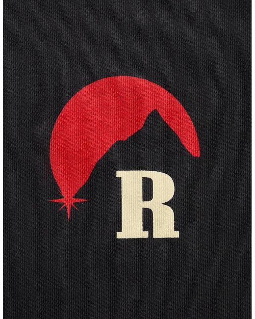 Rhude Black Moonlight Regatta T-Shirt for men