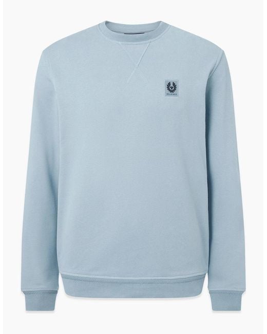 Belstaff Blue Sweatshirt Mist for men