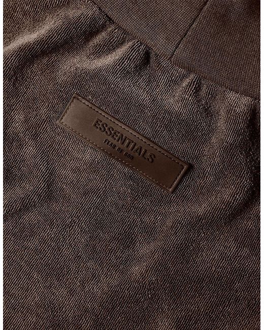 Fear Of God Brown Strappy Crop Top