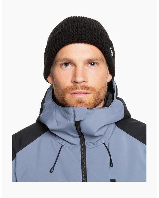 Quiksilver Blue Tofino Cuffed Beanie for men