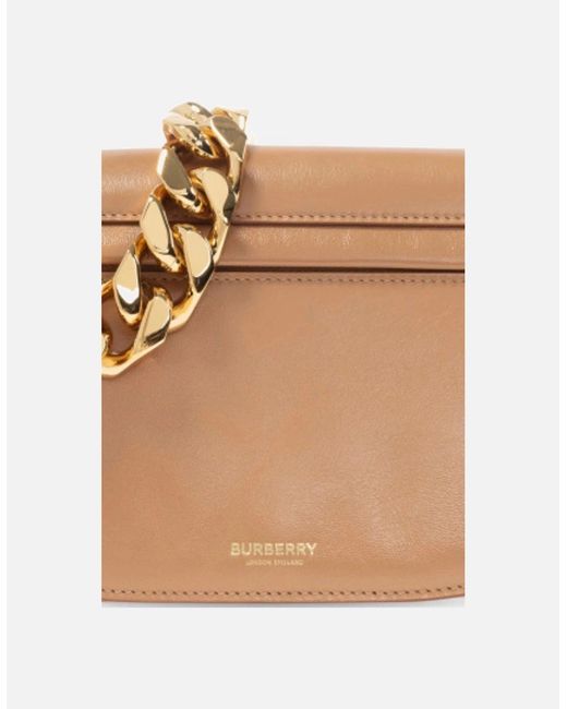 Burberry Natural Small Olympia Chunky Chain Bag