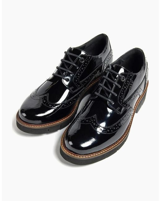 Pod Black Kacey Brogues