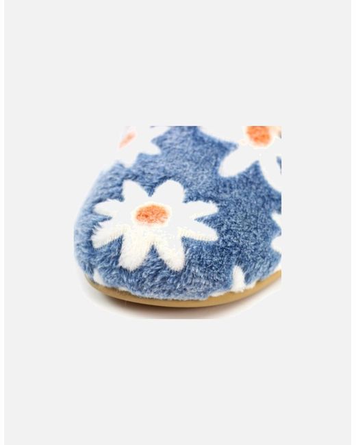 Lunar Blue Ellis Slippers