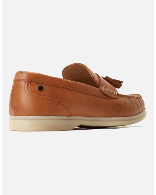 Base London Brown Bonito Loafers for men