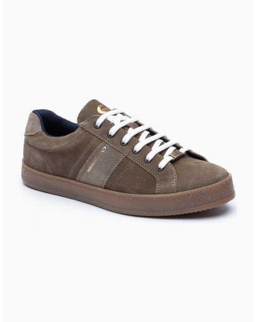 Base London Red Hopper Cupsole Trainers for men
