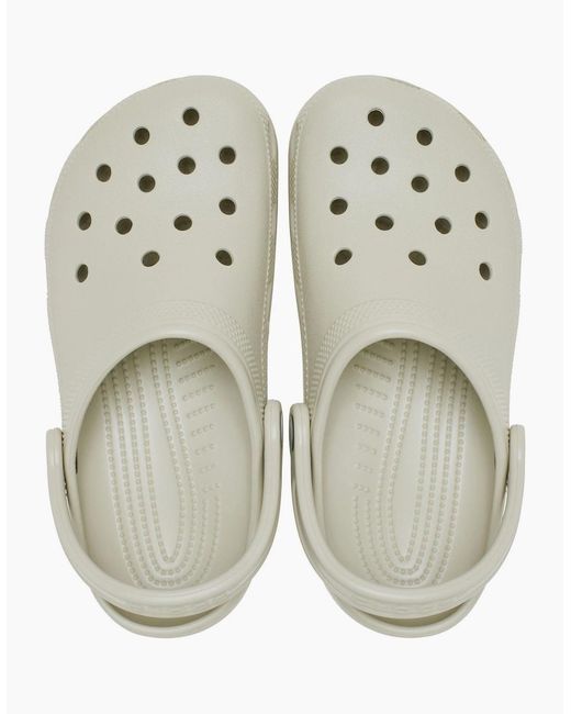 CROCSTM Natural Classic Clog Thermoplastic Linen Clogs
