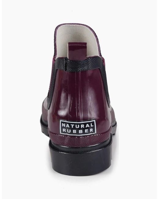 Regatta Purple Harper Rain Boots With Lug Sole
