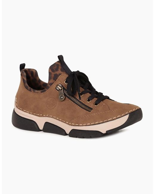 Rieker Brown Excursion Trainers