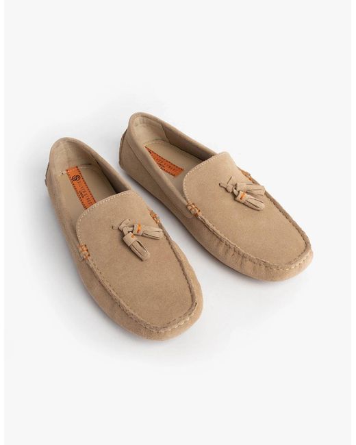 Silver Street London White Jackson Loafers for men