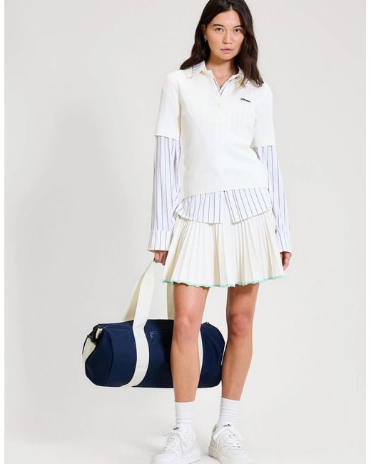 Ellesse White The Court Skirt