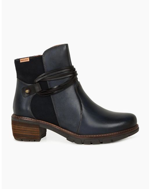 Pikolinos Black Suzy Ankle Boots