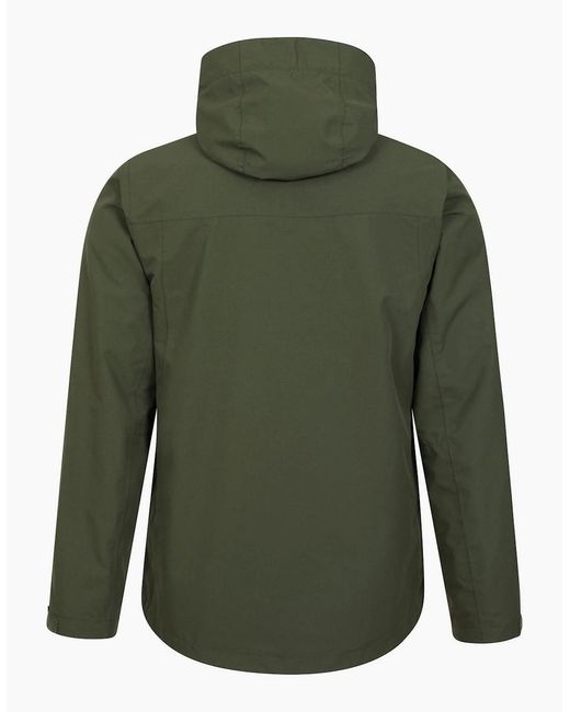 Mountain Warehouse Green Brisk Extreme Waterproof Jacket for men
