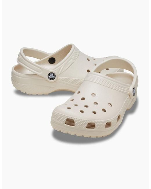CROCSTM Natural Classic Clog Thermoplastic Linen Clogs