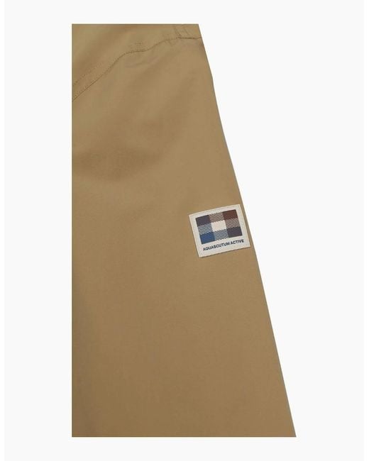 Aquascutum Natural Active Stretch M-65 Khaki Jacket for men