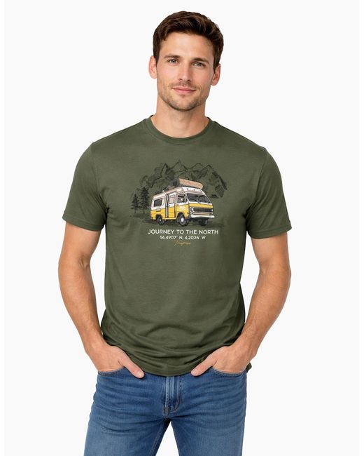 Trespass Green Tokso T-Shirt for men