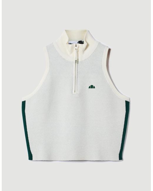 Ellesse Blue Surista 1/4 Zip Top