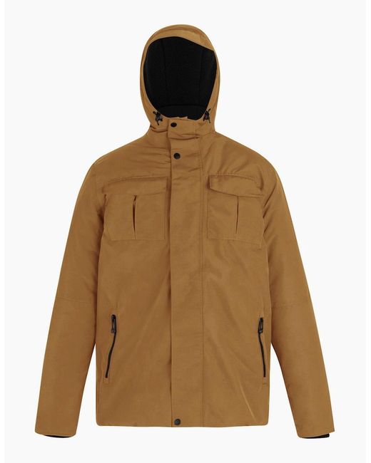 Regatta Brown Eamont Insulated Waterproof Jacket for men