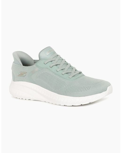 Skechers Blue Bobs Squad Chaos Slip