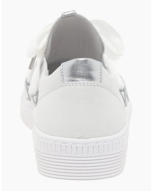 Gabor White Waltz Casual Trainers