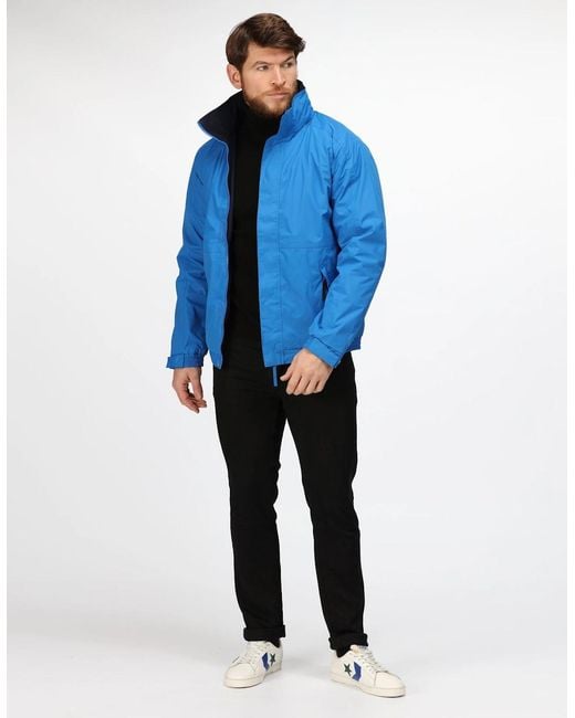 Regatta Blue Dover Waterproof Windproof Jacket for men