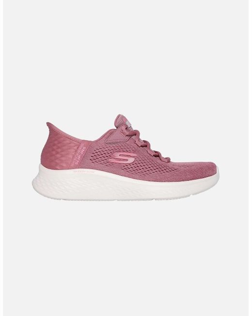 Skechers Pink Skech-Lite Pro Natural Trainer