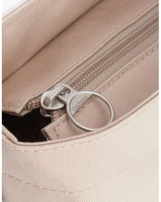 Barbour Natural Olivia Tote Bag Light Sand