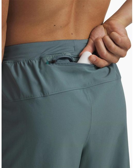 Under Armour Blue Vlcit Pro Solid Patterned Straight Athletic Pants for men