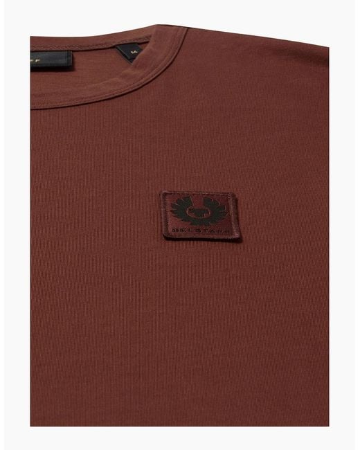 Belstaff Red T-Shirt Oxblood for men