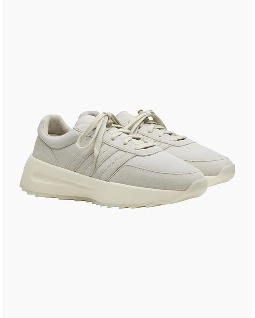 Adidas White Ath La Basketball Trainers for men