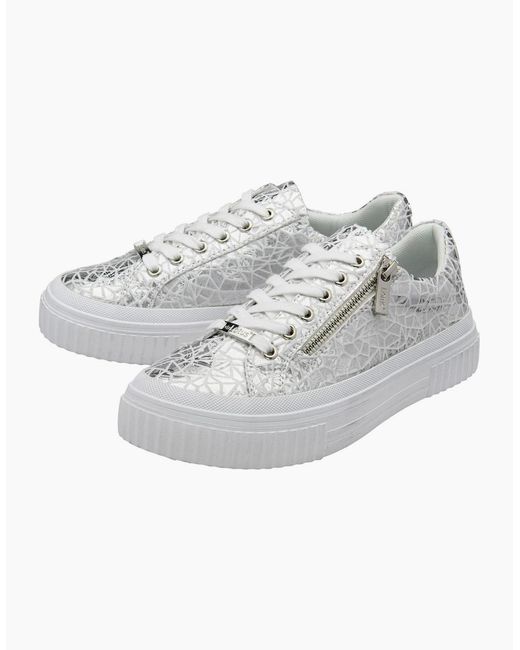 Lotus White Alexa Trainers