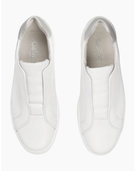 Gabor White Kea Trainers