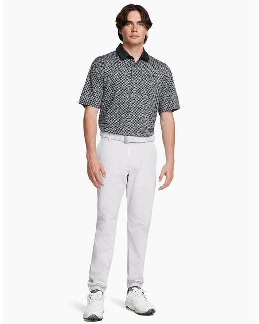 Under Armour White Matchplay Jogger Golf Trousers for men