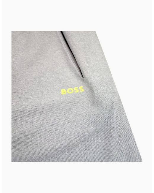 Boss Gray Hicon Gym Side Stripe Bottoms Light for men