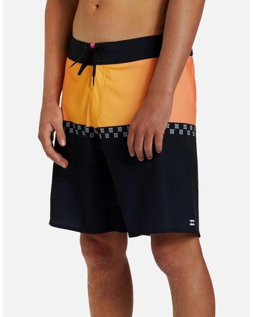 Billabong Black Fifty50 Airlite 19" Board Shorts for men