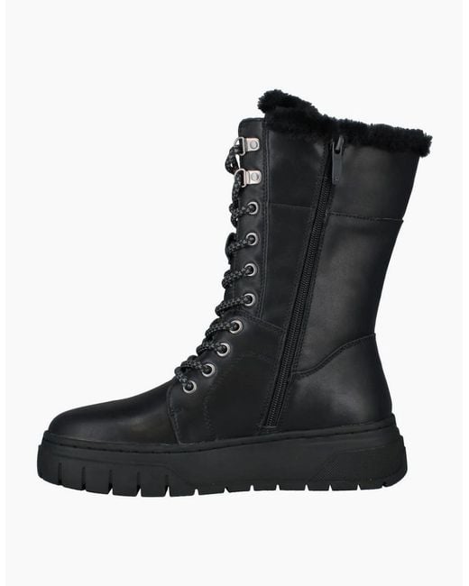 Josef Seibel Black Winnie 03 Calf Boots