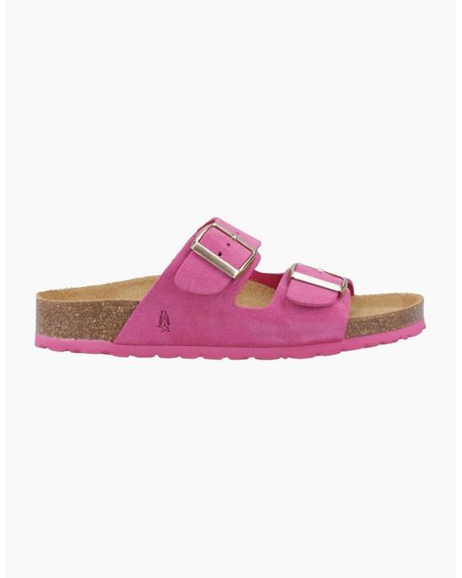 Hush Puppies Pink Brixley Mules
