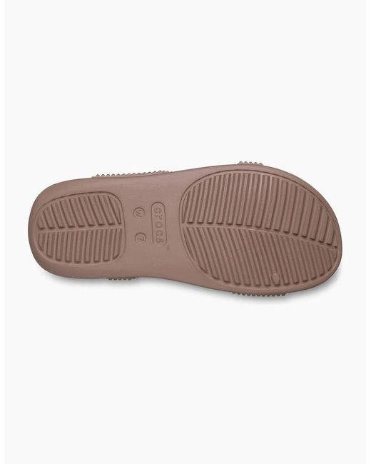 CROCSTM Brown Getaway Strappy Eva Latte Sandals