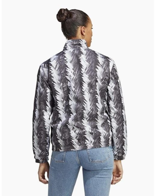 Adidas Black Juv Anth Jacketw